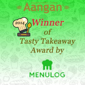 Award 2014 - Tasty Takeaway Award by MENULOG